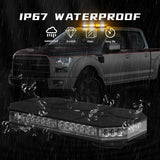 Magnetic Roof Strobe Light 12V/24V 42 LED Emergency Car Interior Accessory MAGIC COLORM