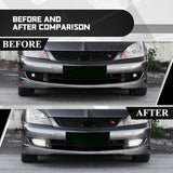 LED DRL Headlight with Turn Signal for Mitsubishi Lancer Car Interior Accessory MAGIC COLORM