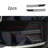 Black Samurai Bumper Trim for Volvo XC60 2022-2024 Car Interior Accessory LINGLUYANG 2pcs 2022-2024 xc60