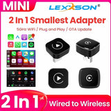 Universal Wireless Android Auto and CarPlay Adapter Box CarPlay Adapter LEXXSON