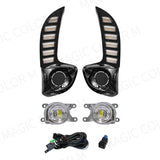 LED DRL White Yellow Signal for Toyota Yaris 2020