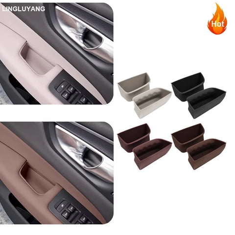 Door Armrest Storage Pad for Volvo XC60 Car Interior Accessory LINGLUYANG