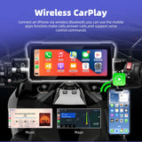 8.1 inch Wireless CarPlay Moto GPS Navigation Dashboard Android Head Unit EKIY