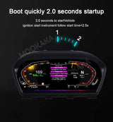 Digital Instrument Cluster Speedometer for BMW 3 Series 2005-2012 Android Head Unit Aotsr
