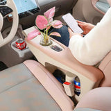 For Leapmotor T03 20-25 Car Leather Armrest Box Central Console Storage Wireless Fast Charging Armrest Organizer Accessories