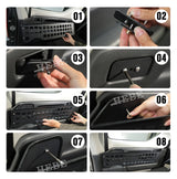 Trunk Side Storage Box Organizer for Suzuki Jimny 2007-2017 Car Interior Accessory HEBE