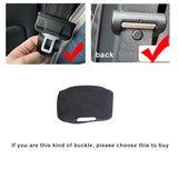Flip Fur Seat Belt Buckle Covers for Volvo Models Car Interior Accessory LINGLUYANG