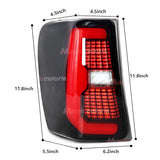 LED Tail Light Assembly for Jeep Grand Cherokee 1999-2004 Car Interior Accessory MAGIC COLORM