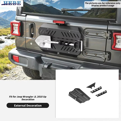 Tailgate Storage Shelf for Jeep Wrangler JL 2018+ Car Interior Accessory HEBE