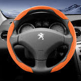 Sports Suede Steering Cover for Peugeot 208 3008