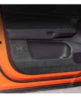 For XPeng G6 Door Anti Kick Pad Suede Scratch-resistant Protective Sticker Front Rear Door Anti Kick Interior Accessories