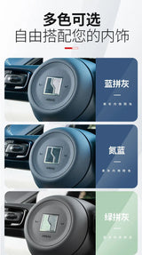 Car Steering Wheel Emblem Suede Decoration Sticker for Zeekr 001 21-25 Interior Modification Accessories Car Interior Accesso