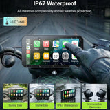 Android Head Unit 1080P Dash Cam for Universal Motorcycle Android Head Unit Aoocci