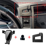 Stable Clip-On Phone Holder Mount for Mitsubishi Pajero 2011–2022