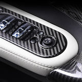 Carbon Fiber Switch Panel Cover for Mini Cooper F60 Car Interior Accessory OEM