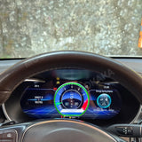 12.3-inch Digital Instrument Cluster for Mercedes C-Class W205 Android Head Unit Aotsr