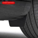 Wheel Mud Flaps Splash Guards MudFlaps Front Rear Fender New Upgrade TPE Mudguards Protector Mud Guards TEKSY