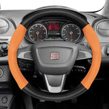 Matte Carbon Fiber Cover for Seat Ibiza Arona Leon