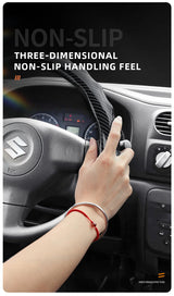 Carbon Fiber Wave Steering Cover for Suzuki Cars