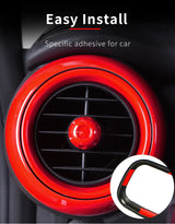 AC Knob Trim for MINI COOPER F55 F56 F57 (4 Pcs)