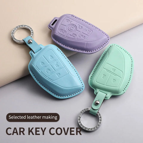 Buick Envision, Gl8, Lu Zun, Avenir, Phev, Century Leather Car Remote Key Case Cover Car Key Cover OEM