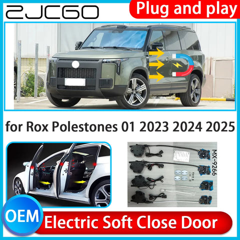 Electric Soft Close Door Kit for Rox Polestones 01 2023–2025 Car Interior Accessory ZJCGO Default Title