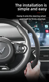 Segmented Suede Steering Cover for Vinfast Models
