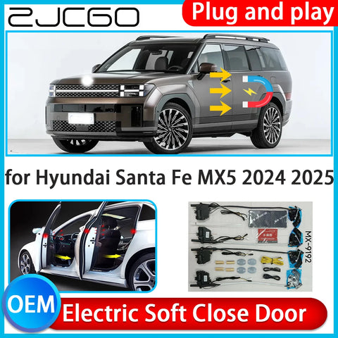 Automatic Electric Soft Close Door Kit for Hyundai Santa Fe 2024–2026 Car Interior Accessory ZJCGO Default Title