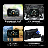 5.0 CarPlay GPS with TPMS for Universal Moto