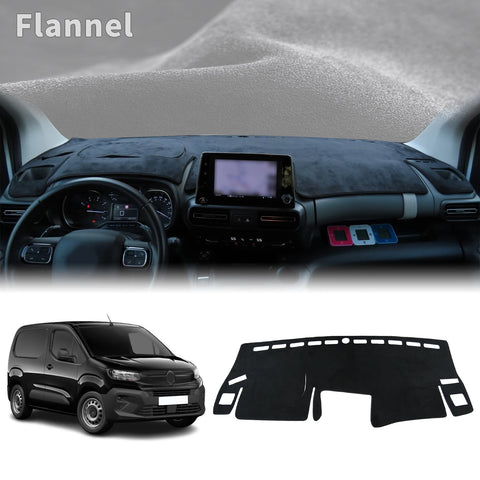 Custom Fit Dashboard Cover Mat for Citroen Berlingo 2019–2022 Dashboard Mat CATUSIKI