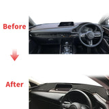 Anti-Glare Dashboard Mat Cover for Mazda CX-30 2019–2024 Dashboard Mat CATUSIKI