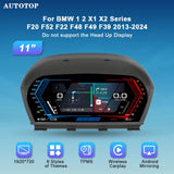 11-Inch Digital Instrument Cluster for BMW 1 2 X1 X2 Series Android Head Unit AUTOTOP
