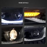 Projector Headlights Sequential Signal Chevy Camaro Car Interior Accessory VLAND