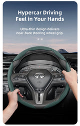 Breathable Leather Wheel Cover for Infiniti Q50 G37