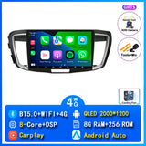 Android 15 GPS Multimedia Stereo for Honda Accord 2013–2017