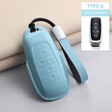PU Car Key Case Cover for Aion S V Y Lx Gm8 Ga6 Sgs7 Gs5 J14 J16 Leather Car Key Accessory