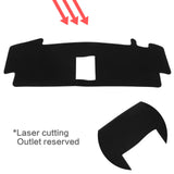 Plush Dashboard Cover Sunshade for Nissan Sakura Dashboard Mat CATUSIKI