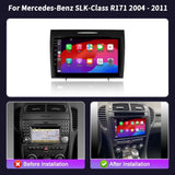 2K QLED Android Head Unit for Mercedes-Benz SLK-Class 2004–2011 Android Head Unit RSNAVI