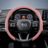 Suede Snap-On Steering Wheel Cover for Honda Civic