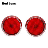 Red LED Bumper Reflectors Brake Lights for Toyota