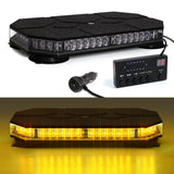 Magnetic Roof Strobe Light 12V/24V 42 LED Emergency Car Interior Accessory MAGIC COLORM Yellow