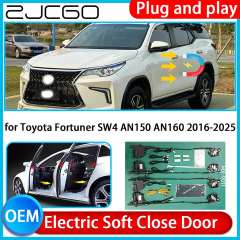Electric Power Soft Close Door System for Toyota Fortuner 2016-2025 Car Interior Accessory ZJCGO Default Title