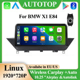 10.25-inch Touch Screen CarPlay Monitor for BMW X1 E84 Android Head Unit AUTOTOP