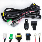 12V Fog Light Wiring Harness Switch Kit with Indicator Car Interior Accessory MAGIC COLORM