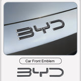 BYD Sea Lion Front Emblem Protective Sticker Black Warrior Decorative Accessories Car Emblem Protective BYD