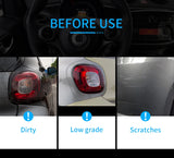 ABS Chrome Tail Light Trim for Smart 453 Car Interior Accessory GMUNI
