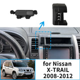Smart Wireless Fast Charging Phone Holder for Nissan X-Trail Car Phone Holder CATUSIKI