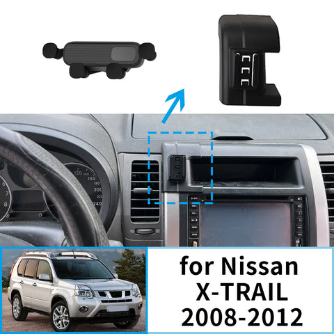 Smart Wireless Fast Charging Phone Holder for Nissan X-Trail Car Phone Holder CATUSIKI