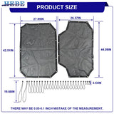 Heat Insulation Roof Sunshade for Jeep Wrangler JK 2007-17 Car Interior Accessory HEBE