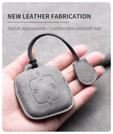 Car Key Cover For Zeekr 001 Leather Car Key protective cover For Zeekr 001 X 2021 2022 2023 Key Fob Cover OEM
